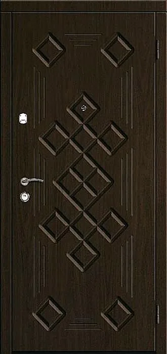 Входная дверь Delta-1 (МДФ Винорит / МДФ Шпон) - внешняя сторона